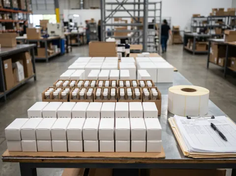 Private label peptide kit packaging for the private label category